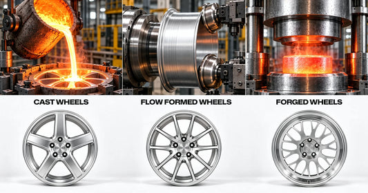 Forged vs Cast vs Flow Formed Wheels: What’s the Difference?